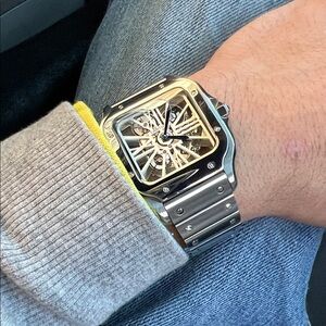 Silver Men's Watch